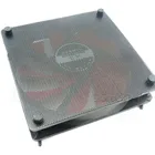5 шт.лот 120 мм разрезаемый черный ПВХ ПК Вентилятор пылевой фильтр пылезащитный корпус компьютерная сетка