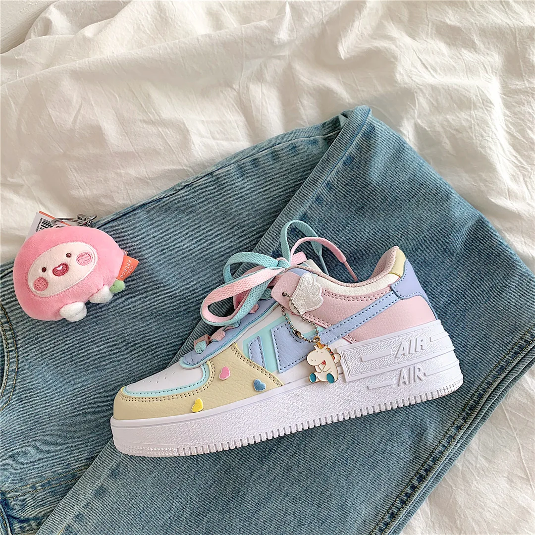 

Новинка Весна 2021, модная женская обувь, повседневная спортивная обувь, Белая обувь, женские кроссовки, беговые кроссовки с бархатной хлопко...