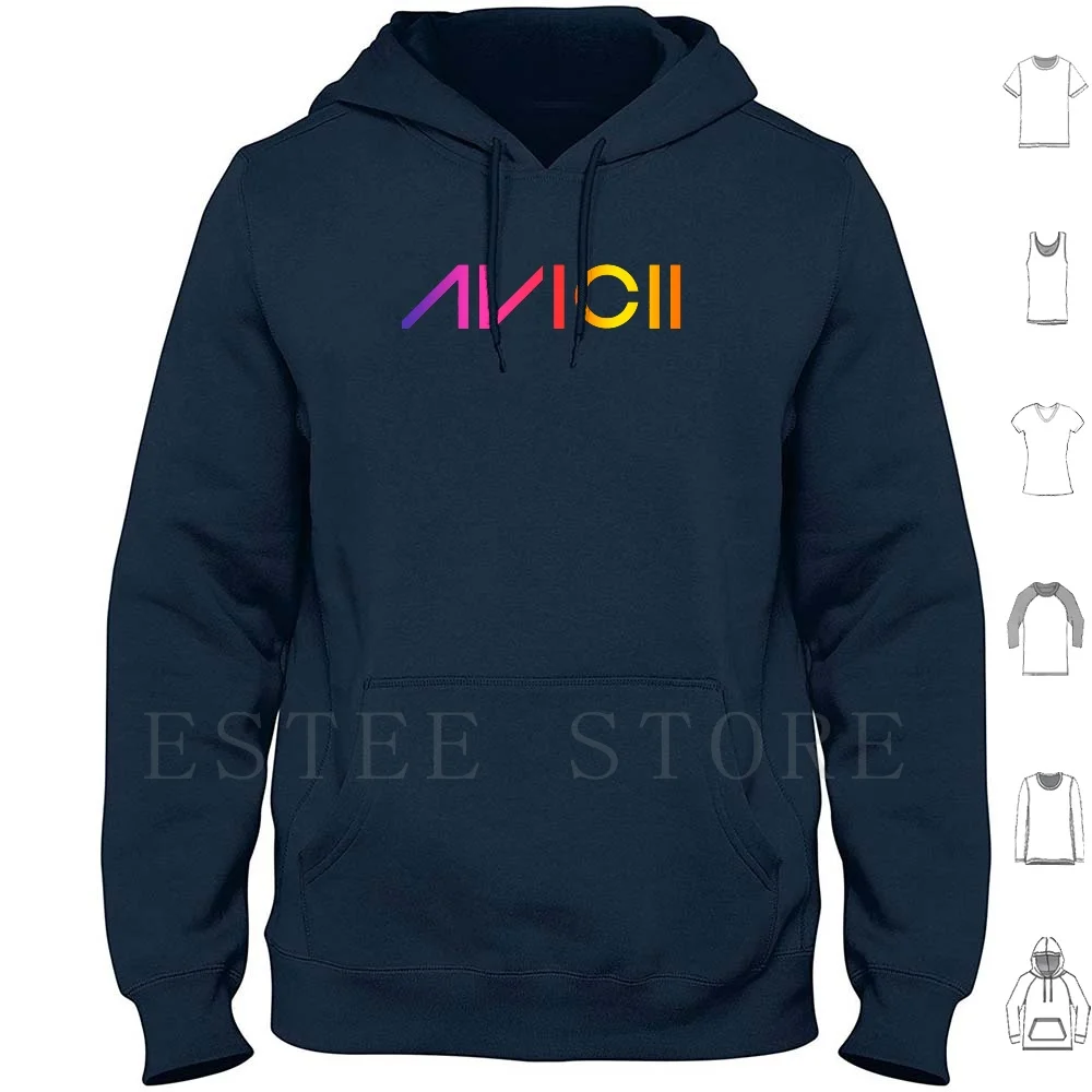 Avicii Logo Толстовка с длинным рукавом Music Ultra Dj Edm Dubstep Song Tim Berg Ling серийная Цитата Legacy |