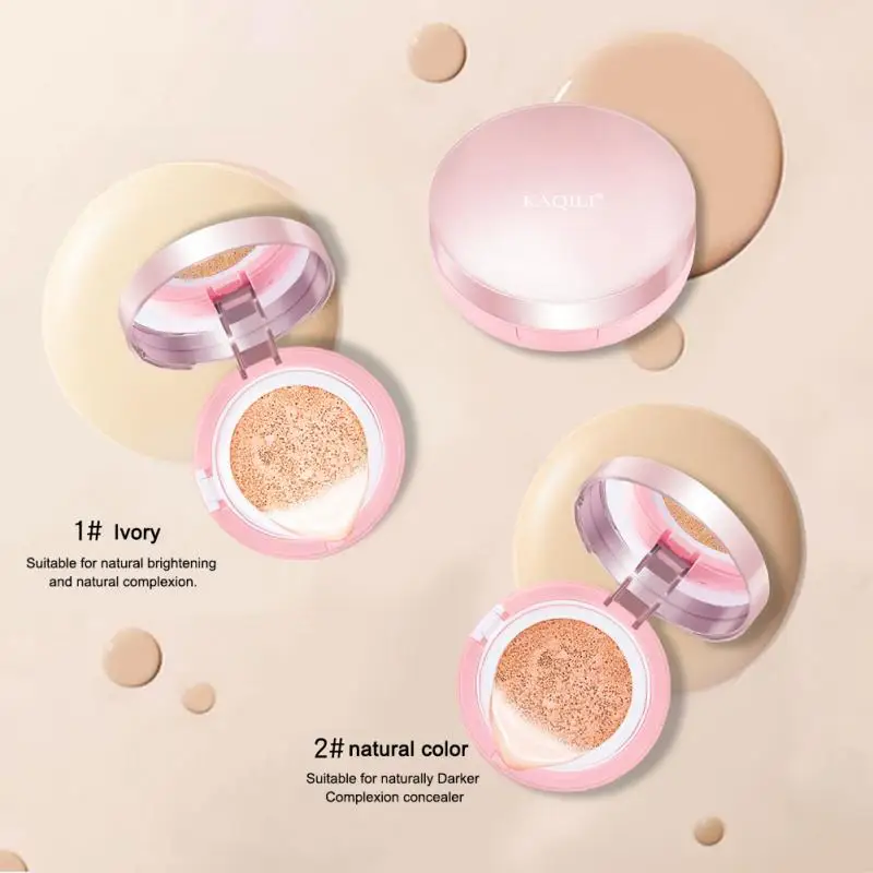 

Kaqili Gouache Cushion BB Cream Long-lasting Waterproof Concealer Foundation Moisturizing Oil Control Invisible Pore Isolation