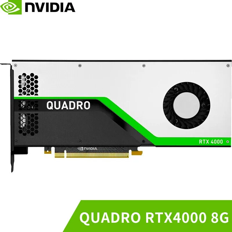 

Оригинальная Видеокарта NVIDIA QUADRO RTX 4000 8G DDR6/производство видео/вычисление/3D моделирование/Профессиональная видеокарта