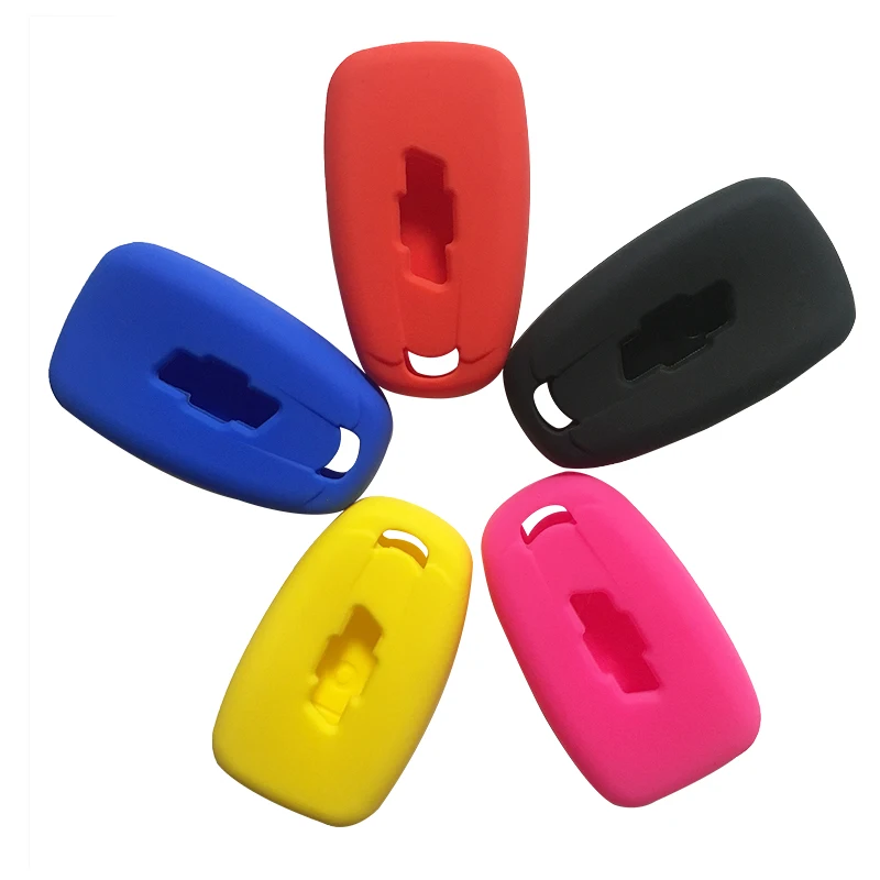 Силиконовый чехол для автомобильного ключа аксессуары Chevrolet Cruze 2011 Spark Chevy Malibu Camaro