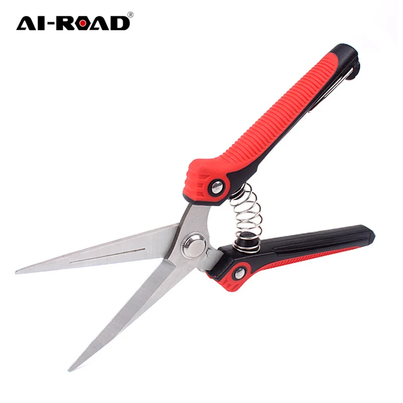 

AI-ROAD Garden Pruning Scissor Multi-Function Tree Branch Shear Labor-Saving Horticulture Plant Trim Universal Cutter Hand Tool