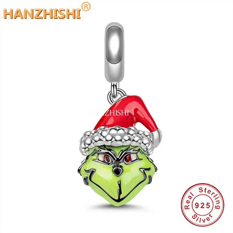 

Wholesale Price Fit Snake Bracelet Necklace Jewelry 2021 Summer Collection 925 Sterling Silver Snake with Christmas Hat Charms