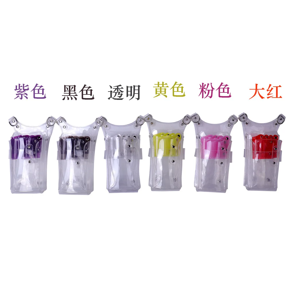 

Scissors bag transparent scissors bag environmental protection material transparent 6 scissors purse