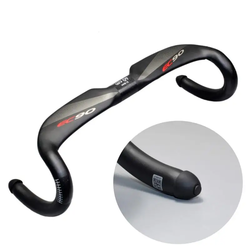 

EC90 Top Carbon Fiber Road Bicycle Handlebar Cycling Bike Handle Bar with Stopper Racing Drop Bar 31.8 x 400/420/440mm