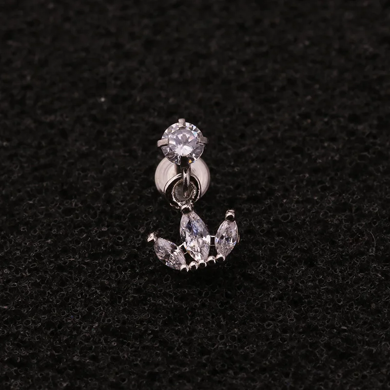 Серьга для пирсинга Labret ушной хрящ козелка губ 16 г | Украшения и аксессуары