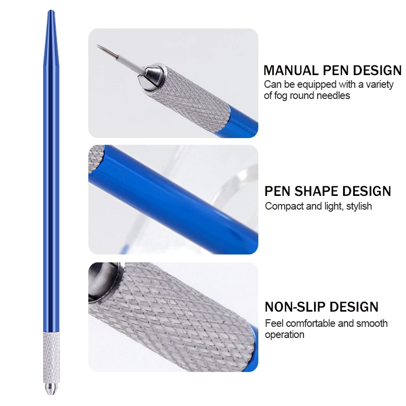 Микроблейдинг ручная ручка 1 шт. Профессиональный полуперманентный макияж тату