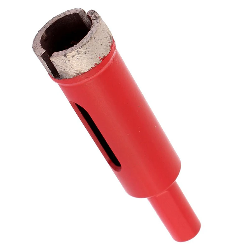 

Diamond Marble Granite Drill Core Bit 20mm Cutting Dia Hole Saw Cutter Red