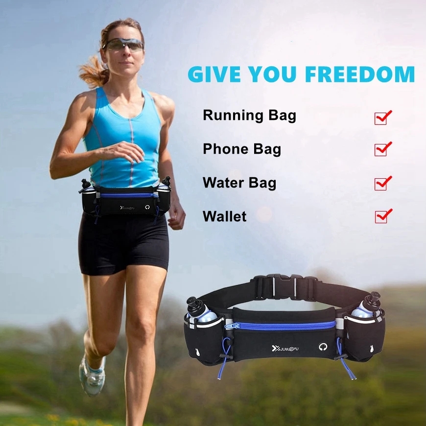 Сумка для пробежки марафона сумка бега Спортивная фитнеса поясная мужчин и