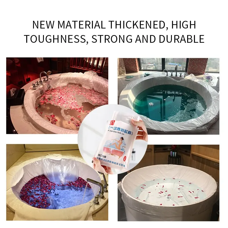 Утолщенная одноразовая сумка для ванной семейный отель здоровья пленка
