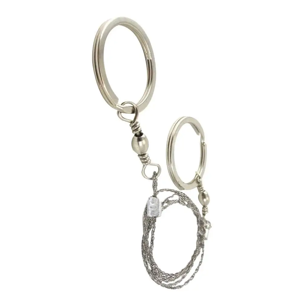 

Stainless Steel Wire Saw Outdoor Tool Emergency Camp Hike Hunt Survive Travel Kit Portable Cutter-Chainsaw Manual Hand Rope Tool