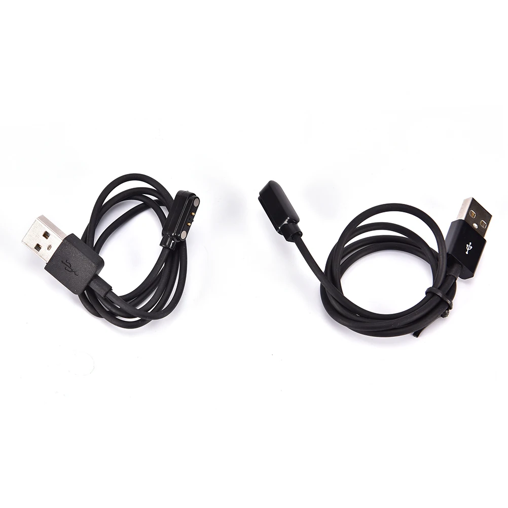 Replacement Charge Cable USB Charging 2pin Charger Cable for Smartwatch Wristband Smart Band