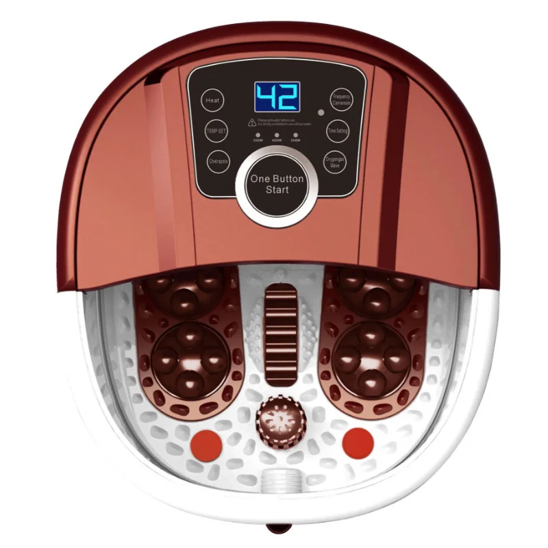 Новая электрическая ванна для ног полностью автоматический массажер отдыха и