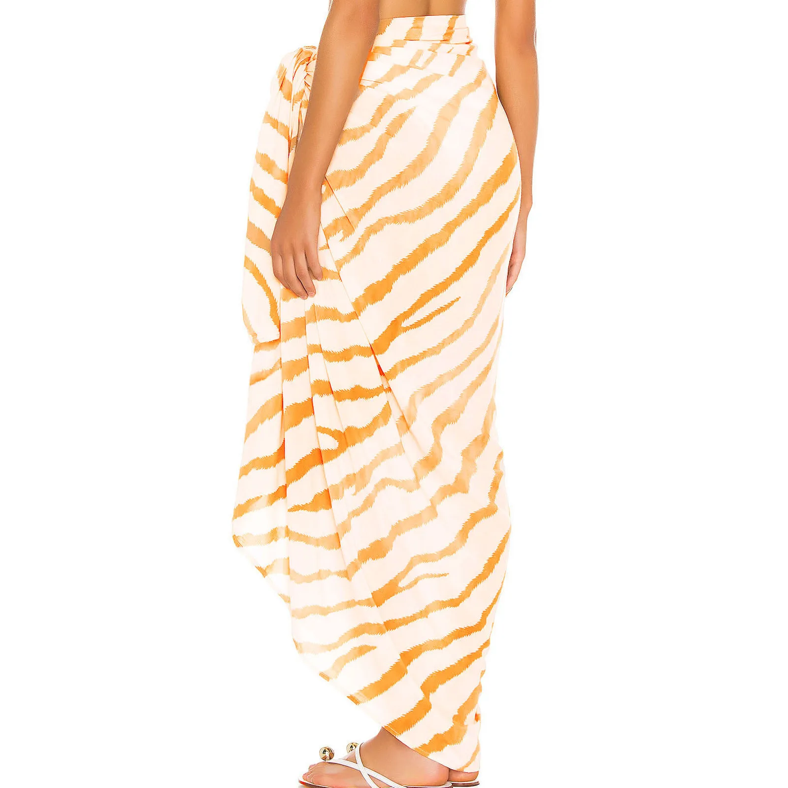 

Sexy Beach Bikini Cover Ups Wrap Mesh Skirt Women Printed Swimsuit Cover Up Mesh Bikini Swimwear Swimsuit Beachwear Beach Skirt