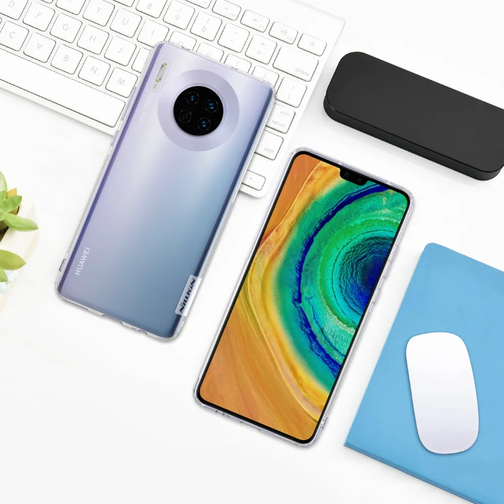 Для huawei mate 30 20 Pro чехол Nillkin TPU 0,6 мм тонкий прозрачный мягкий силиконовый чехол для телефона для huawei mate 30 20 Pro Чехол