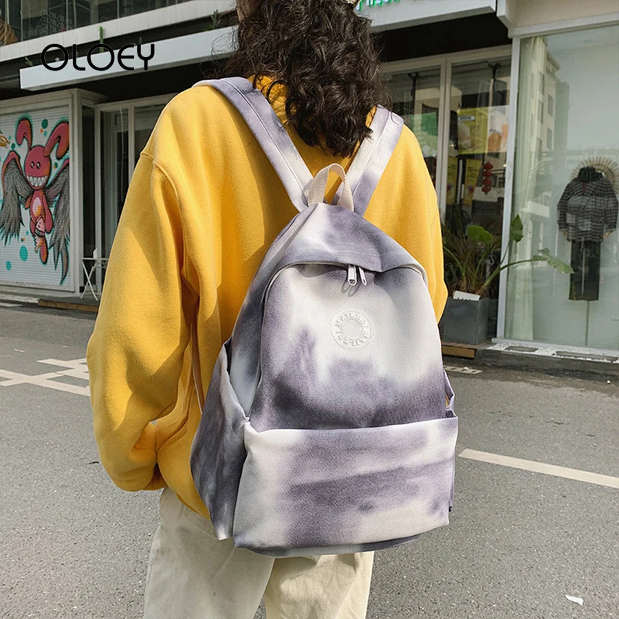 

Women Canvas Backpack Laptop College Student School Bags for Teenager Backpack 2020 Large capacity Girls Bagpacks Mochila Bolsa