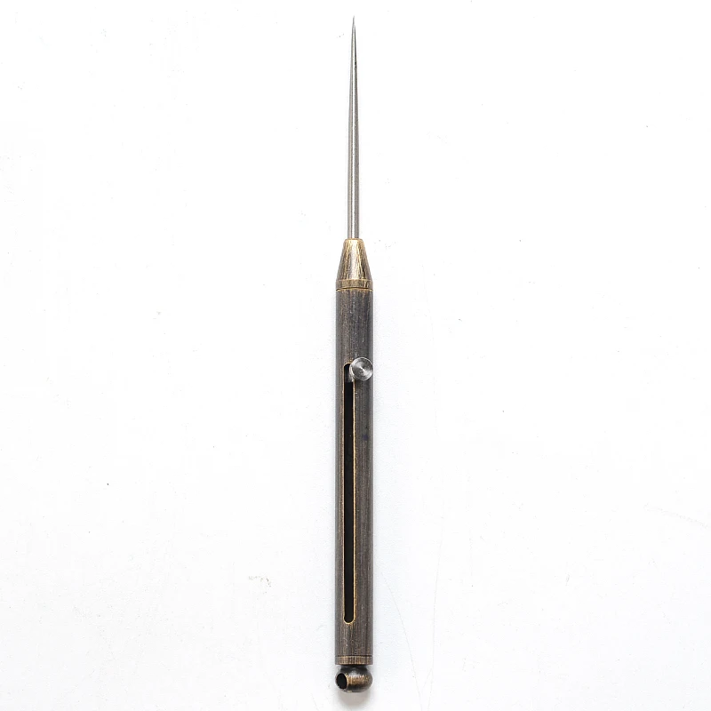 Gadget Titanium Alloy Outdoor bushcraft self defense weapon Toothpick Bottle Fruit Fork Camping Tool Titanium Toothpick EDC