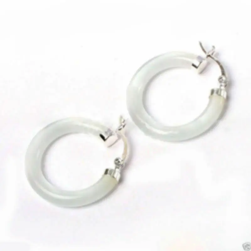 

New Fashion Women's Natural Jade /Coral /Agate Gemstone Earrings