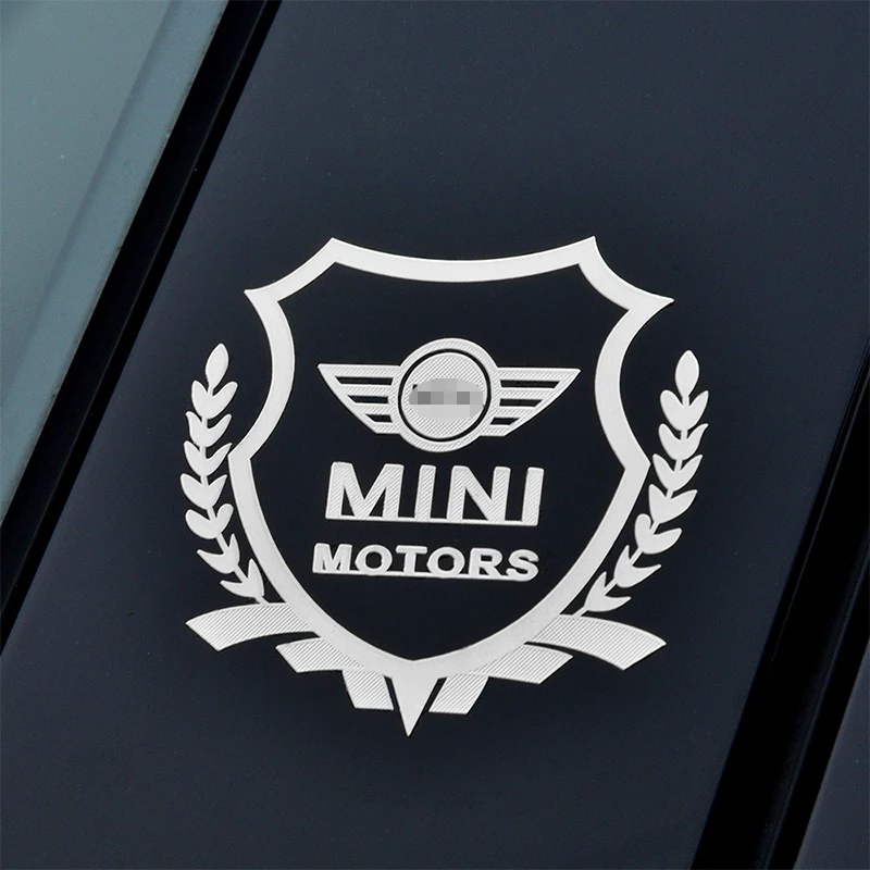 Металлическая наклейка эмблема значок для BMW MINI Cooper S One универсальная на кузов VIP