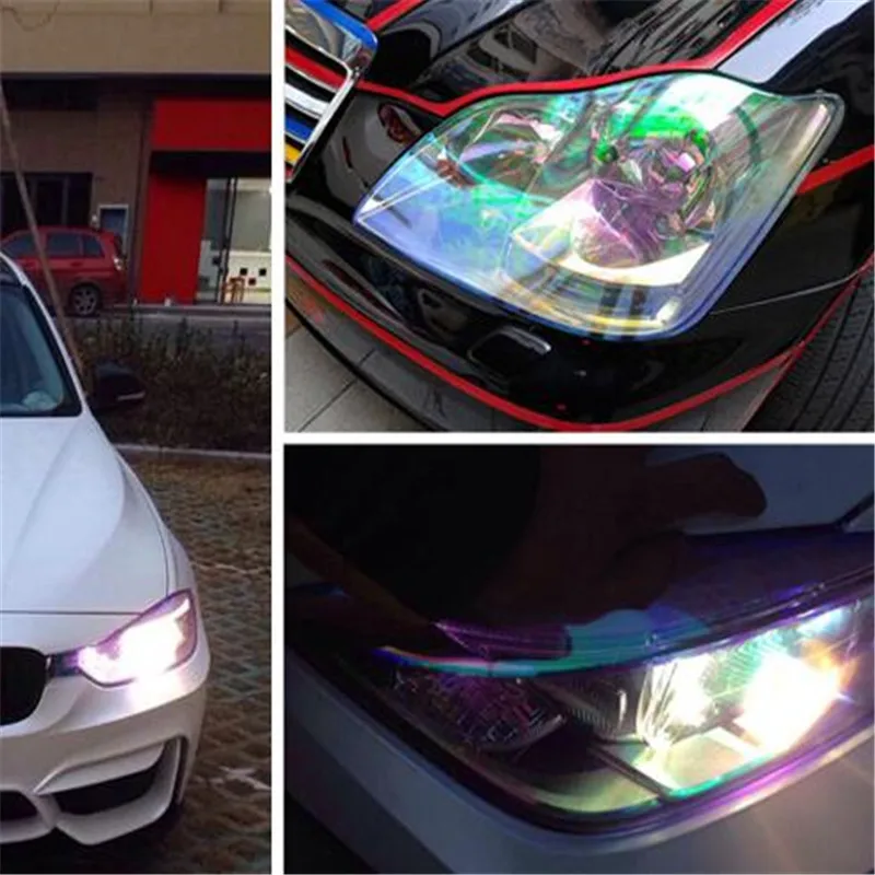 1 рулон хамелеоновые фары для автомобиля задние освещение ТИНТ защитная