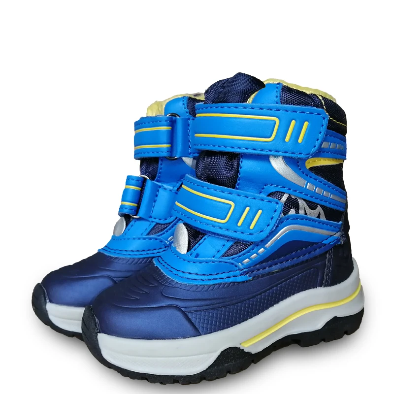 Новинка, 1 пара, детские зимние теплые ботинки для мальчиков, детская обувь, дешевая обувь для мальчиков от AliExpress WW