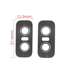 Стеклянный объектив задней камеры для ASUS ZenFone 6 2019 ZS630KL с клейкими запасными частями