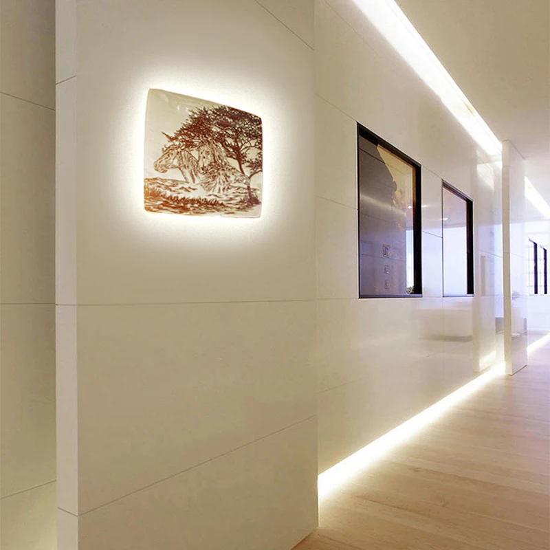 Скандинавская светодиодсветодиодный настенная лампа для спальни гостиной