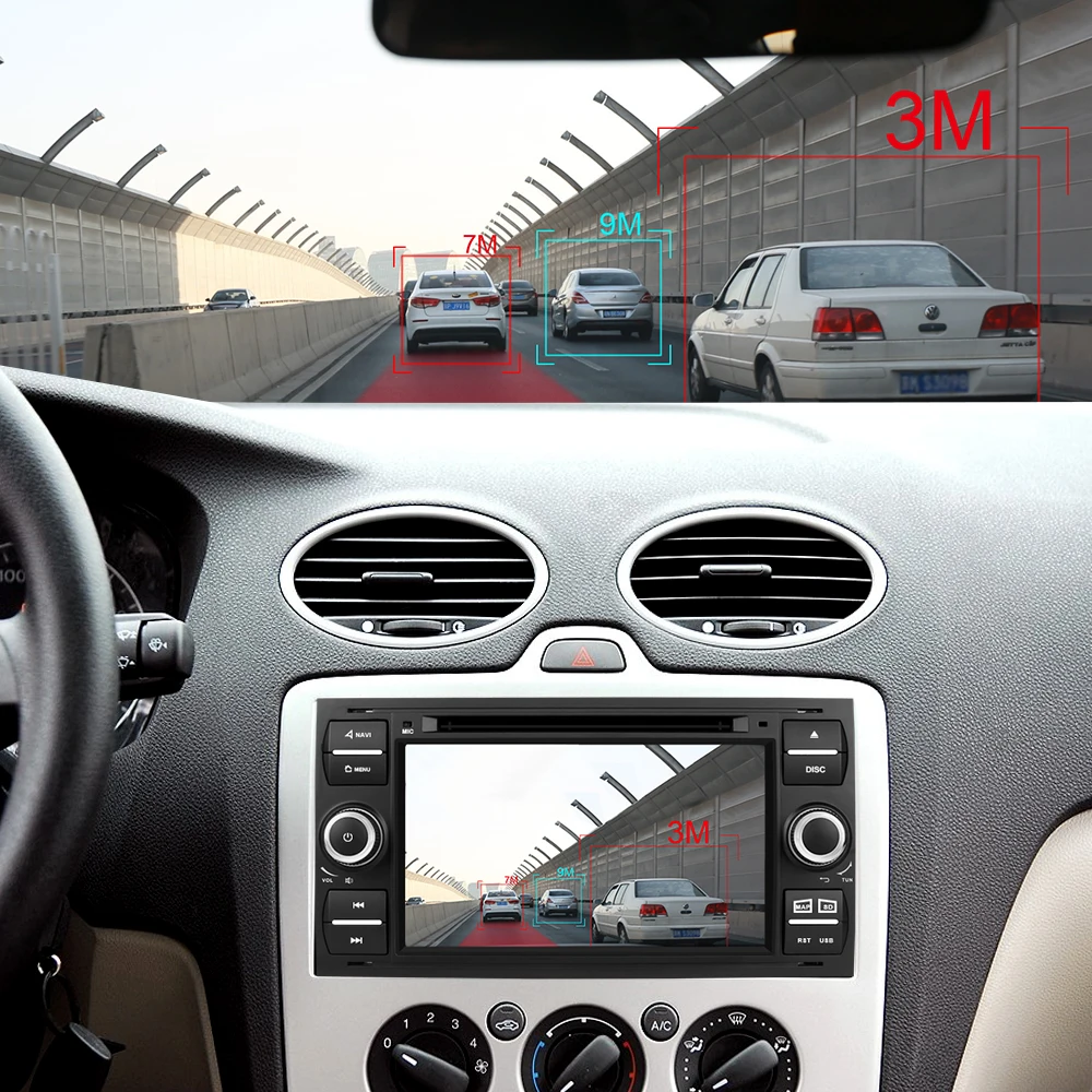 Isudar 2 Din Android 9 авто радио для Ford/Mondeo/Focus/Transit/C-MAX/S-MAX/Fiesta автомобильный DVD мультимедиа GSP 8 Core ram 2 Гб rom 32G