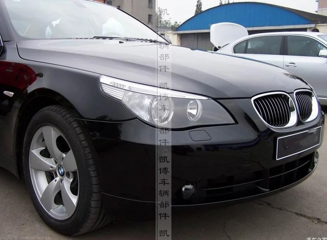 Оригинальная качественная Крышка для фар 04 10 BMW 5 E60 E61 оболочка автомобиля