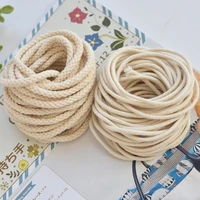 10meters 35mm cotton rope craft decorative twisted cord rope for handmade decoration diy lanyard ficelles couleurs thread cord