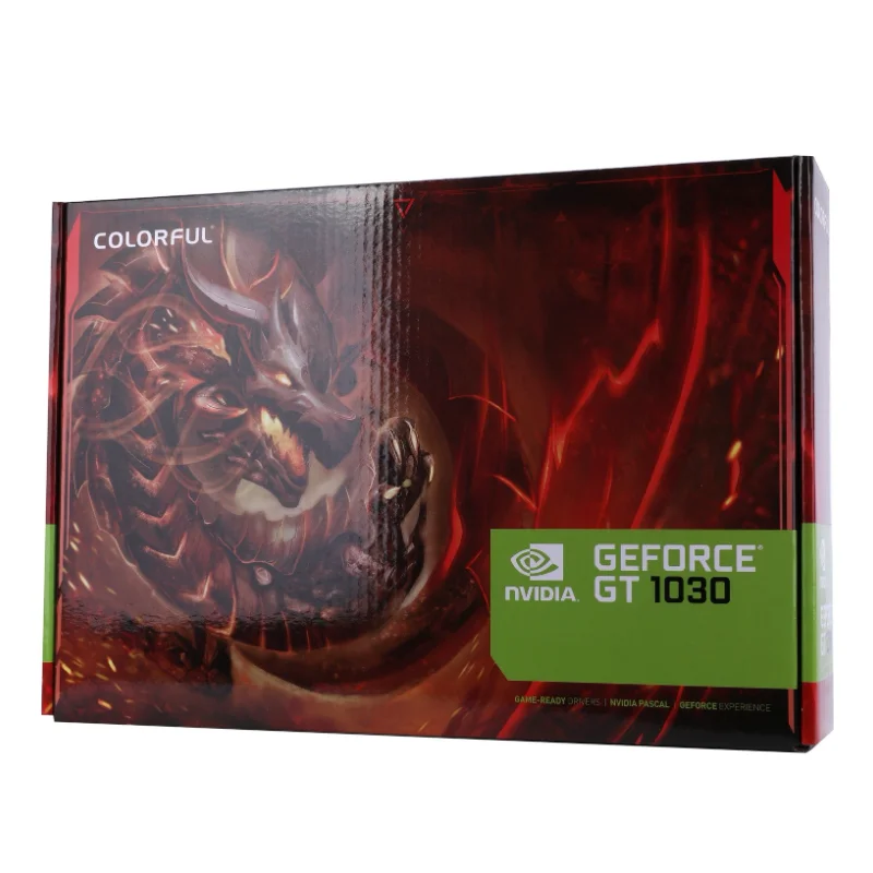 

Цветной игровой компьютер GeForce GT1030 4G для настольного компьютера, Дискретная графика для офиса