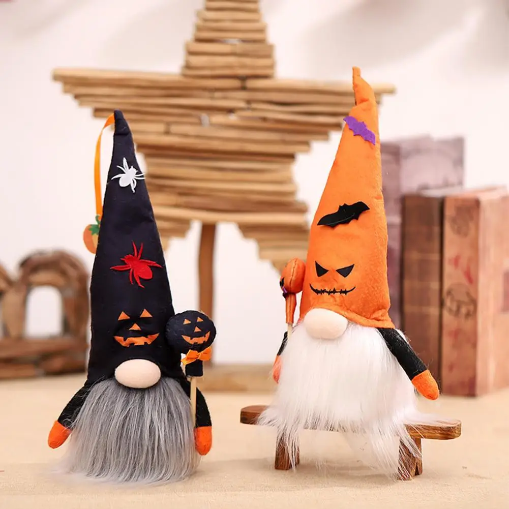 

Tear-resistant Portable Glowing Halloween Dwarf Toy Decor for Living Room