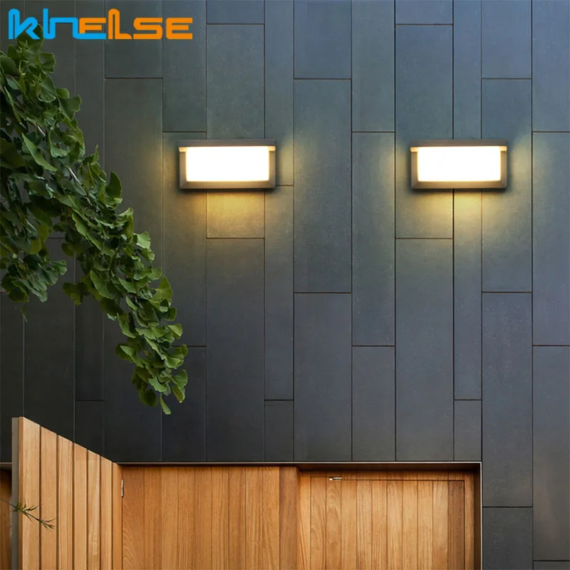 Светодиодный настенный водонепроницаемый светильник IP66 лампа для крыльца 18 Вт с