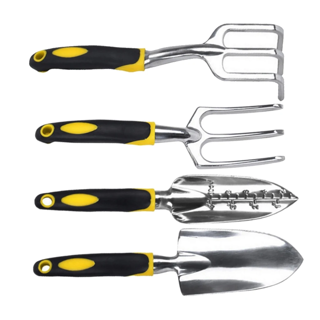 

Garden Rake Fork& Shovel Tool Set Heavy Duty Garden Planting Tool Kids Beach Toy