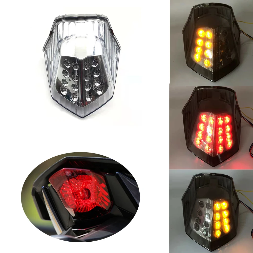 

Motorcycle LED Taillight Rear Brake Turn signal Integrated tail light For Yamaha XJ6 FZ6R Diversion 600 XJ-6 FZ-6R 2009-2014