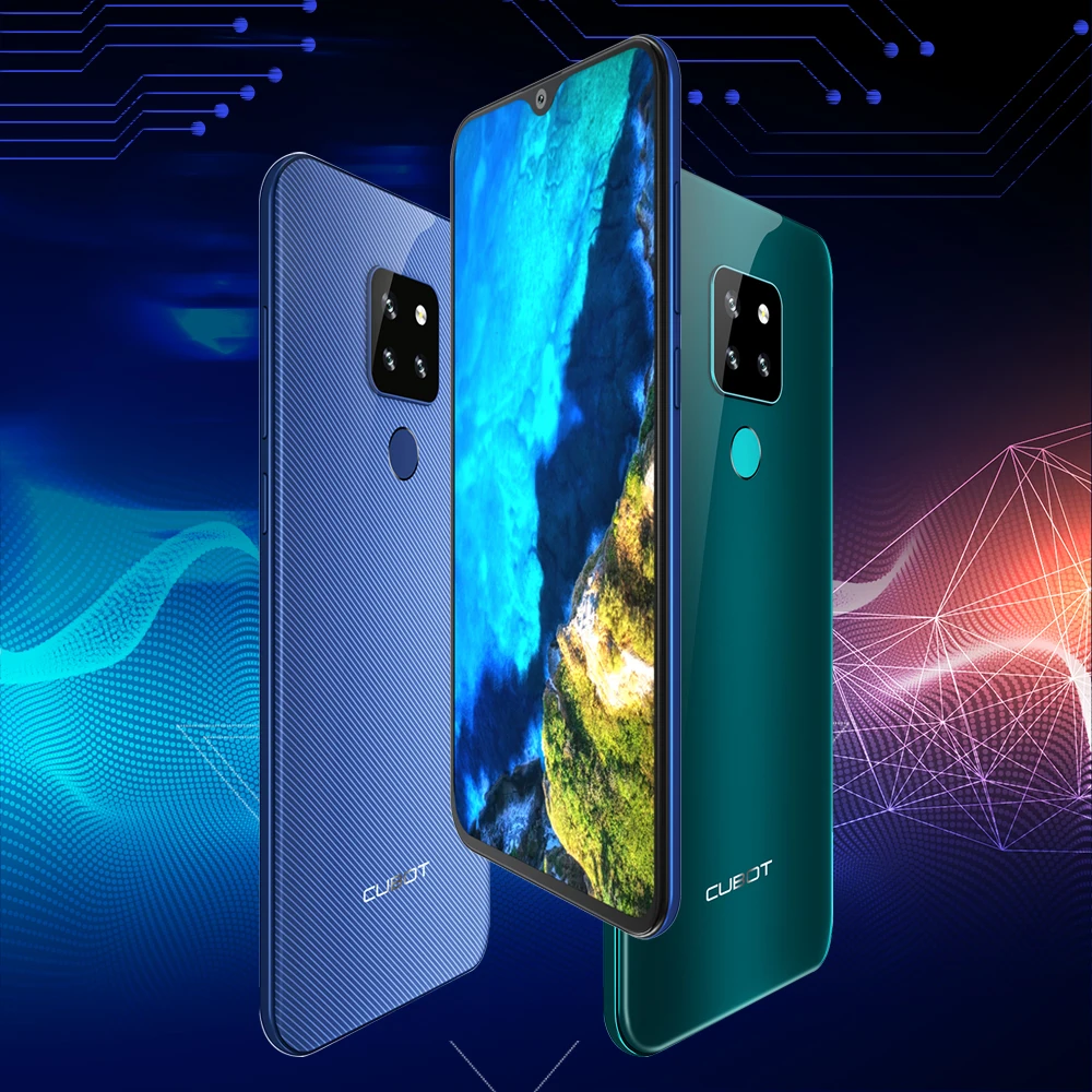 Cubot P30 4 Гб 64 MT6763 Восьмиядерный Android 9 0 смартфон 6 3 ''FHD + экран капли воды 2340*1080 4000