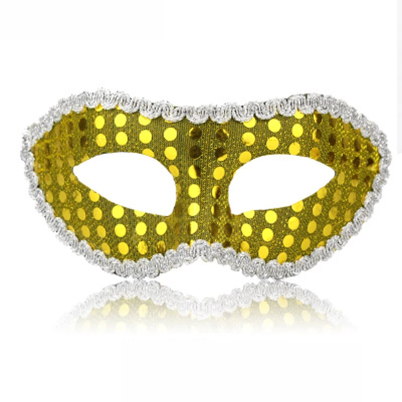 Новинка маскарадный костюм в венецианском стиле с блестками разных цветов для