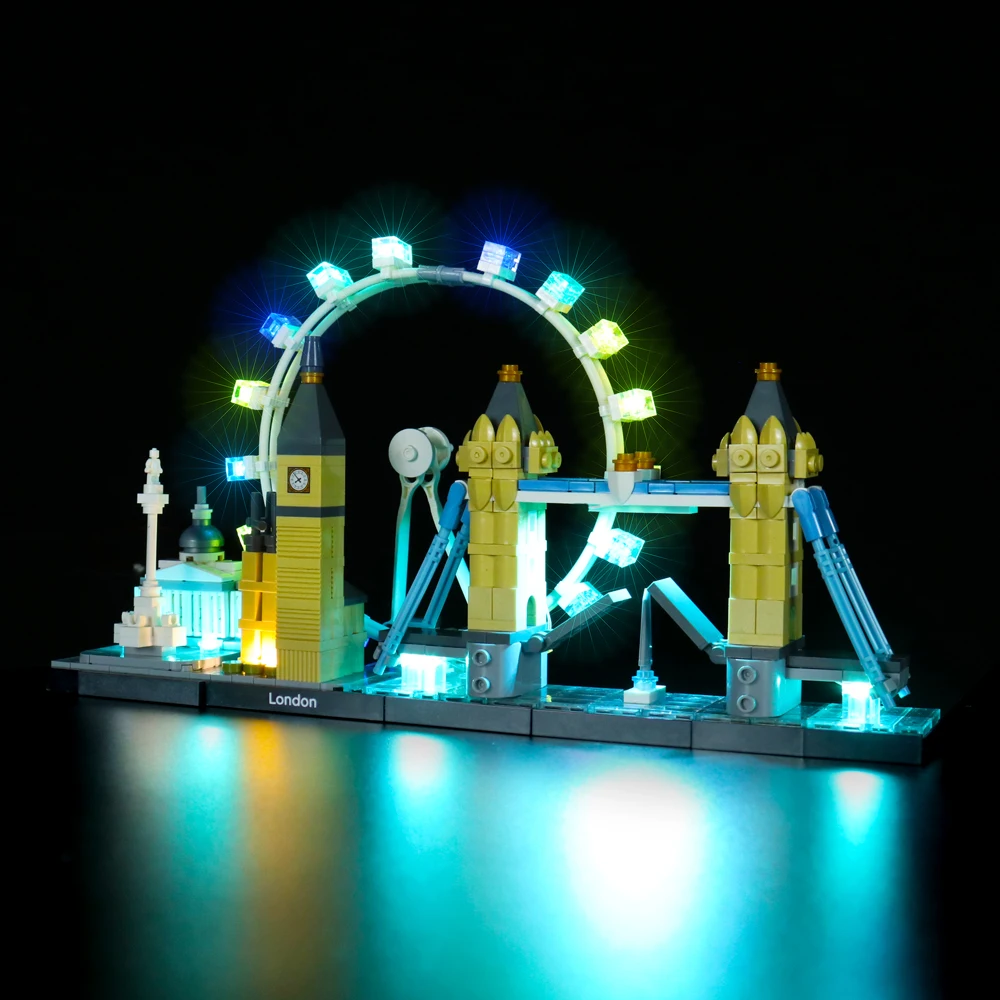 BrickBling Led Light Kit For 21034 Architecture London Skyline Collectible Blocks (No Included Building Model) | Игрушки и хобби