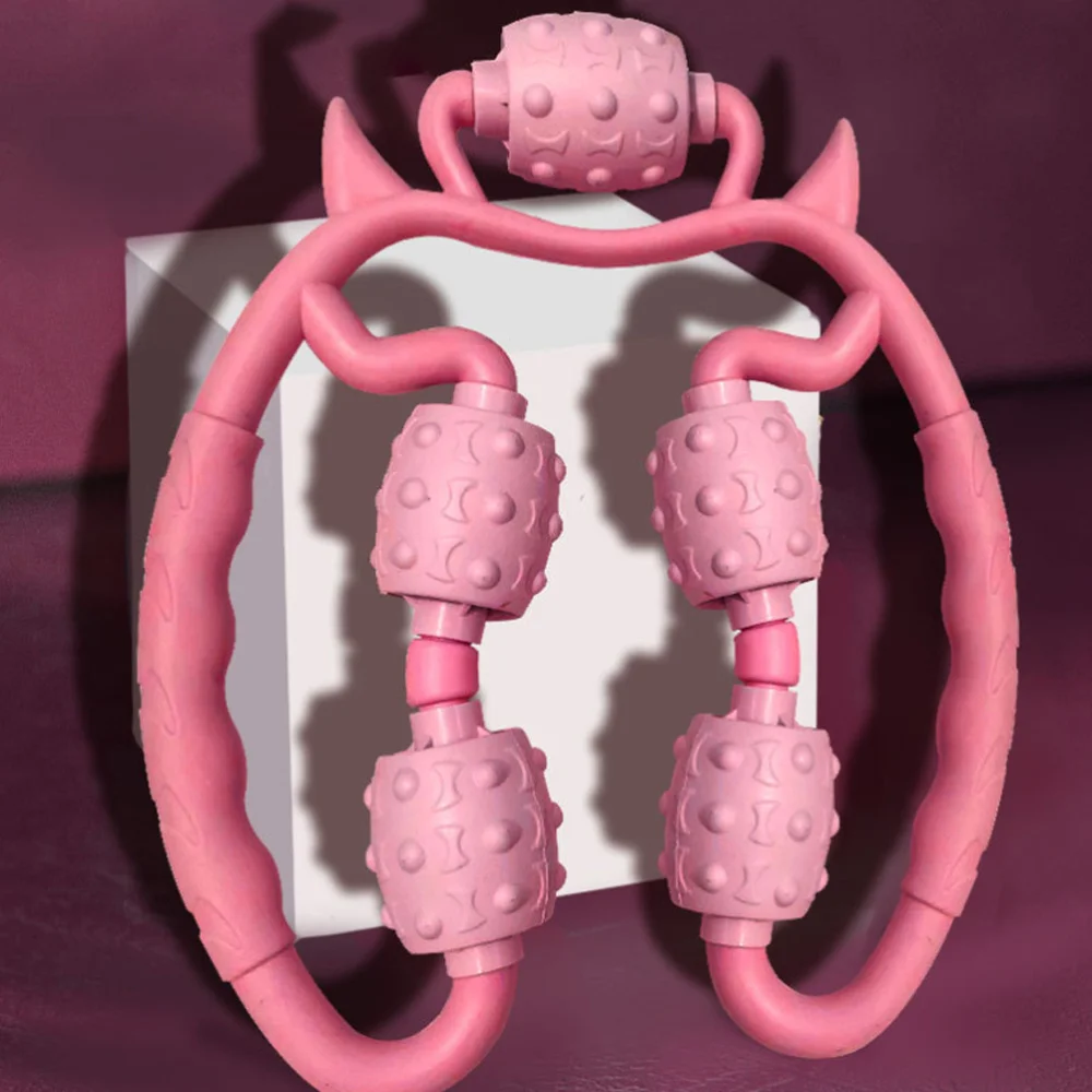 

1pc Leg Massager Handheld Roller Calf Thigh Muscle Relaxing Roller