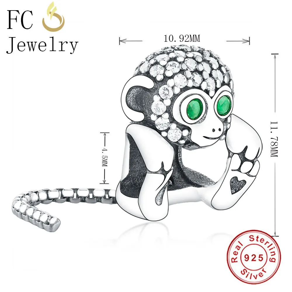 FC ювелирные изделия подходят оригинальный бренд очаровательный браслет 925 пробы