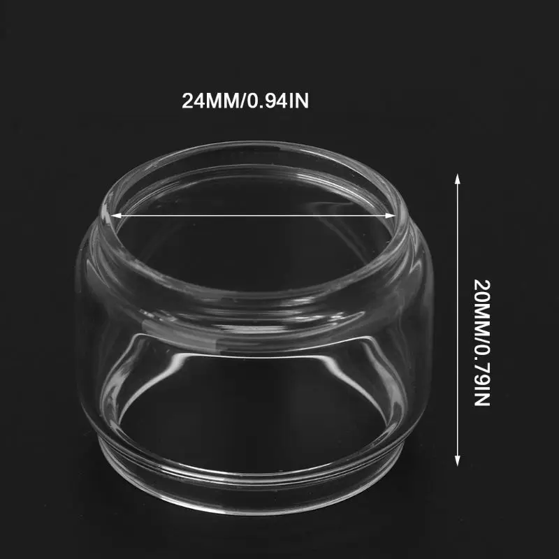 

Transparent Vape Glass Tube Glass Tank Elronic Cigarette Accessories for TFV8 Big Baby Vaporizer Atomizer