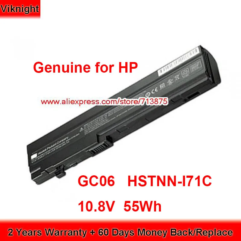 

Genuine GC06 Battery HSTNN-I71C for Hp Mini 5102 5103 532492-351 532496-251 579027-001 HSTNN-UB0G 10.8V 55Wh
