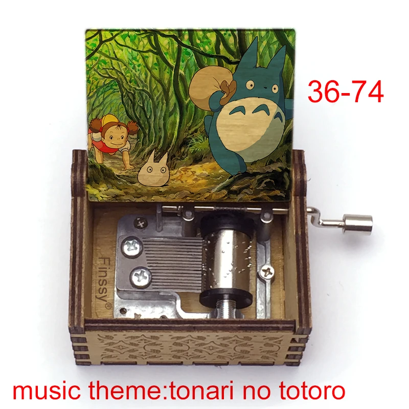 

Lastest Hand-ed Music Box Cute ToToro Theme Tonari No Totoro Music Box Girl Birthday Present Christmas New Year Gifts
