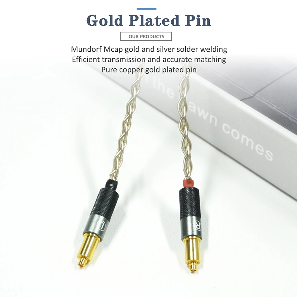 GUCraftsman 6N Single Crystal Silver MMCX For SHURE SRH1440 SRH1540 SRH1840 4Pin XLR 4.4MM Balance Headphone upgrade cable | Электроника