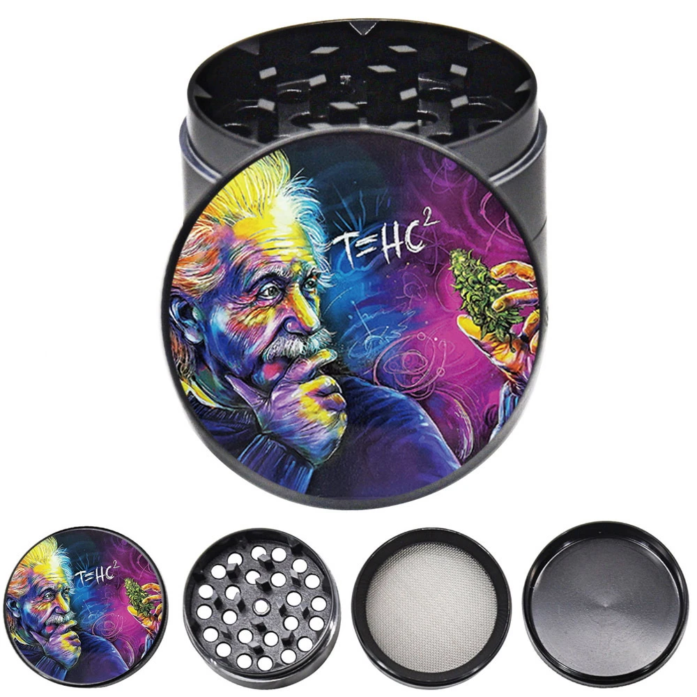 Металлическая сухая трава табак из цинкового сплава 4 слоя 50 мм 1 96 дюйма травяная