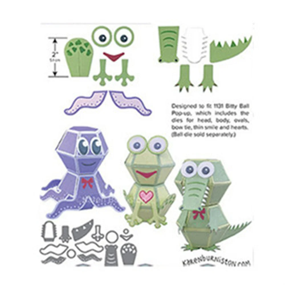 

Metal Cutting Dies Animal Add-0ns4 New Scrapbook Diary Decoration Embossing Template Diy Greeting Card Handmade Hot Selling