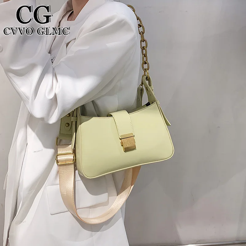 

Cvvo Glmc Small PU Leather Crossbody Bags for Women 2021 Trend Branded Ladies Fashion Trending Shoulder Handbags and Purses