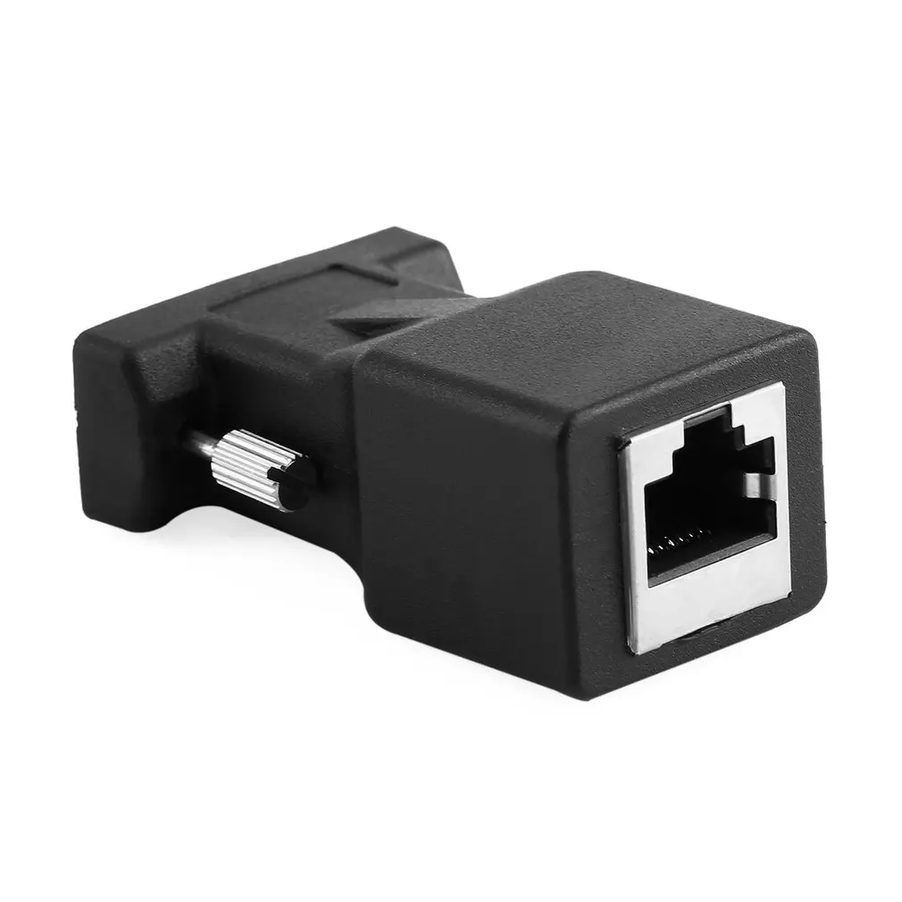 15pin VGA мужской/женский для LAN CAT5 CAT6 RJ45 сетевой кабель адаптер Dada передачи