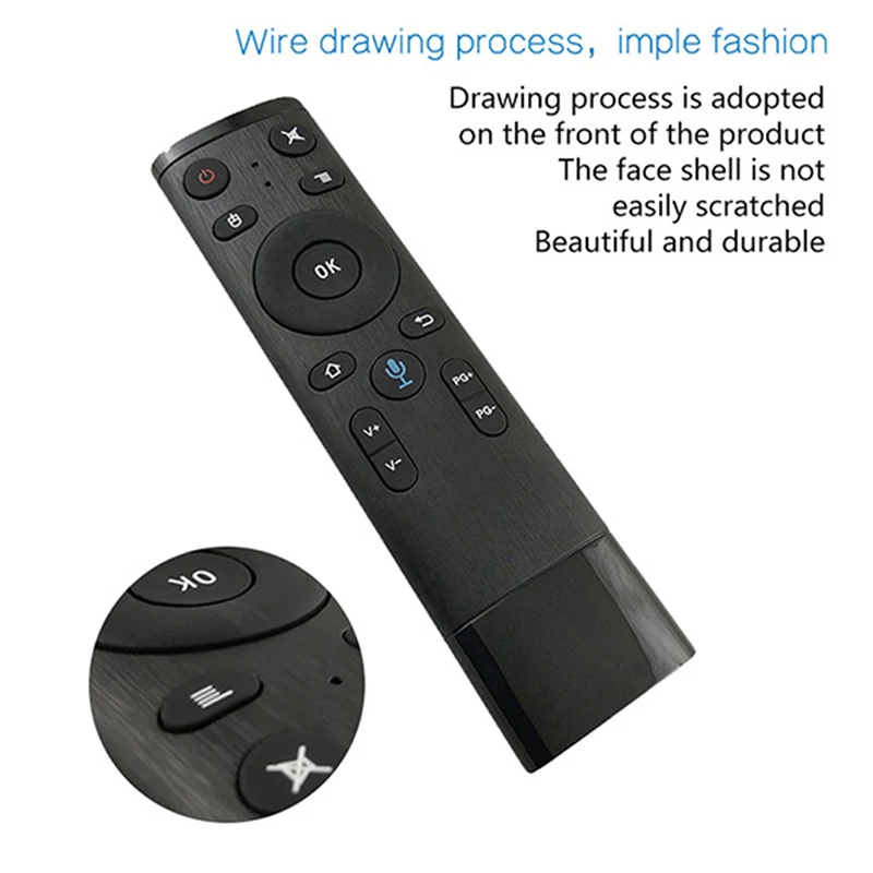 Bluetooth/2 4 GHz WIFI голосовое дистанционное управление воздушная мышь с usb приемником